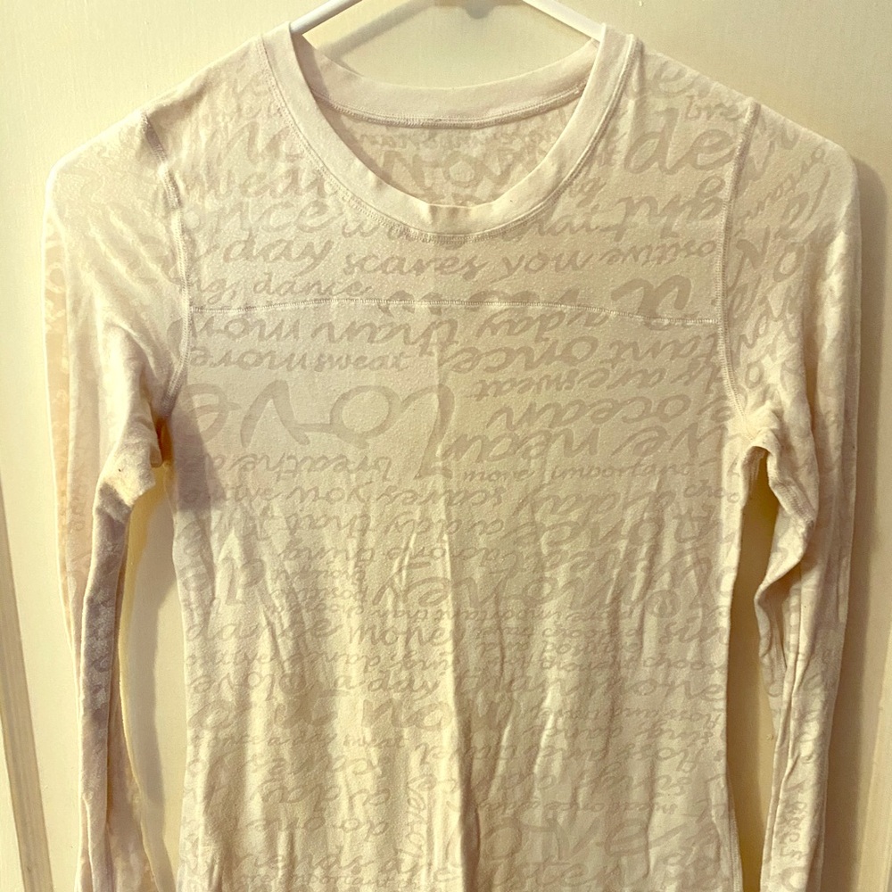 Lululemon long sleeve